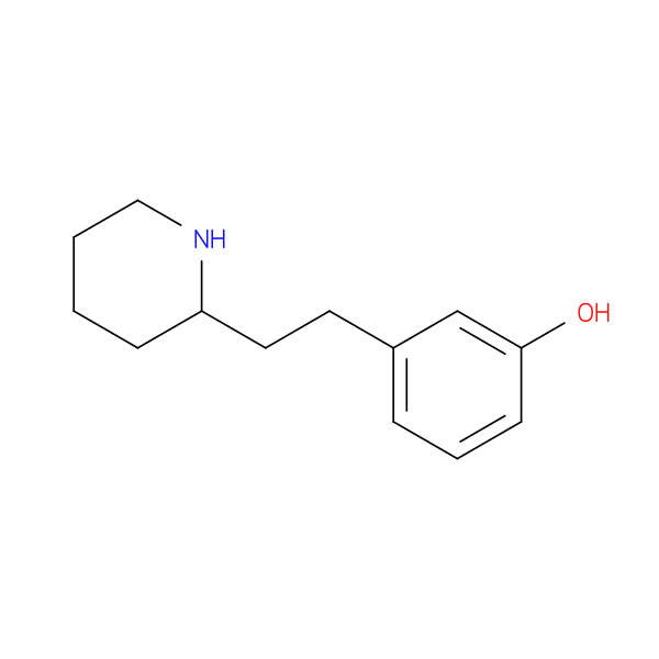 3-(2-(Piperidin-2-yl)ethyl)phenol