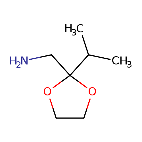 1-[2-(propan-2-yl)-1,3-dioxolan-2-yl]methanamine