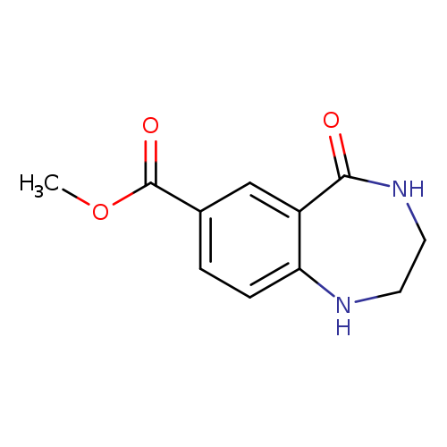 methyl 5-oxo-2,3,4,5-tetrahydro-1H-1,4-benzodiazepine-7-carboxylate