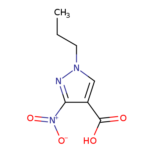 3-Nitro-1-propyl-1H-pyrazole-4-carboxylic acid