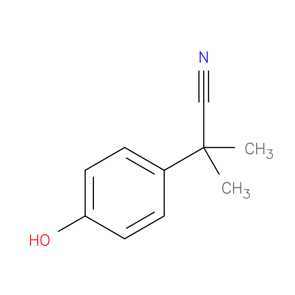 2-(4-Hydroxyphenyl)-2-methylpropanenitrile