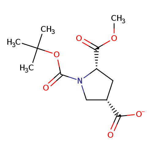 1,2,4-Pyrrolidinetricarboxylic acid, 1-(1,1-dimethylethyl) 2-methyl ester, (2S,4S)-