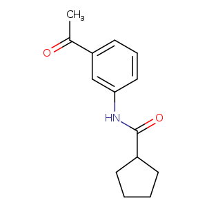 N-(3-Acetylphenyl)cyclopentanecarboxamide