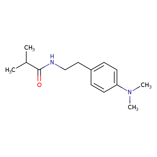N-{2-[4-(dimethylamino)phenyl]ethyl}-2-methylpropanamide