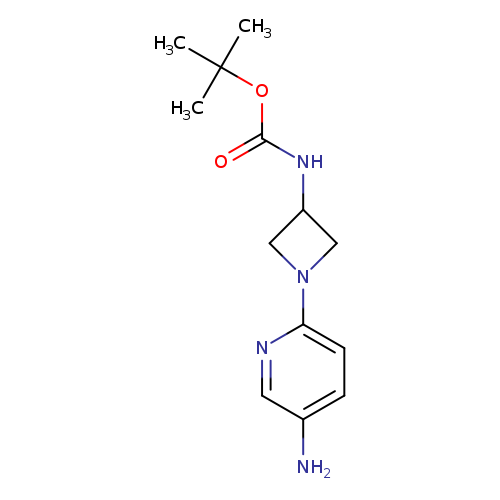 tert-butylN-[1-(5-aminopyridin-2-yl)azetidin-3-yl]carbamate