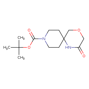 4-Oxa-1,9-diazaspiro[5.5]undecane-9-carboxylic acid, 2-oxo-, 1,1-dimethylethyl ester