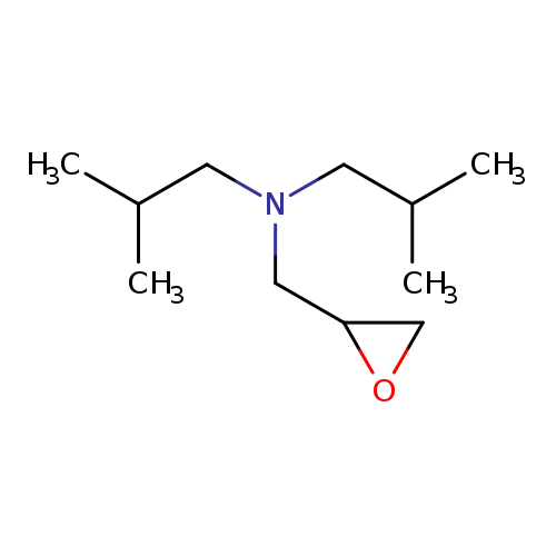 bis(2-methylpropyl)[(oxiran-2-yl)methyl]amine