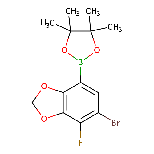 5-Bromo-4-fluoro-2,3-methylenedioxyphenylboronic acid, pinacol ester