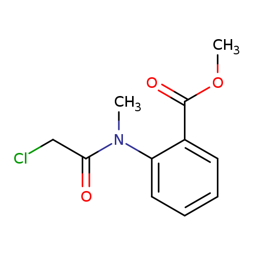 methyl 2-(2-chloro-N-methylacetamido)benzoate