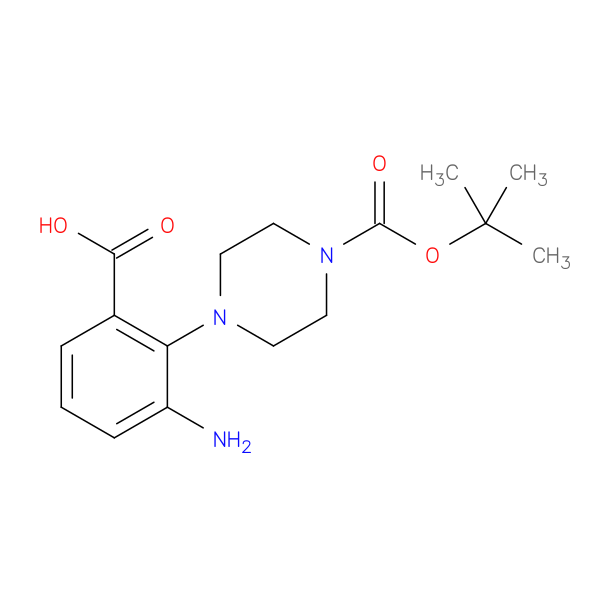 4-(2-AMINO-6-CARBOXY-PHENYL)-PIPERAZINE-1-CARBOXYLIC ACID TERT-BUTYL ESTER