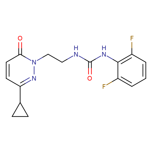 3-[2-(3-cyclopropyl-6-oxo-1,6-dihydropyridazin-1-yl)ethyl]-1-(2,6-difluorophenyl)urea