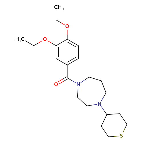 1-(3,4-diethoxybenzoyl)-4-(thian-4-yl)-1,4-diazepane