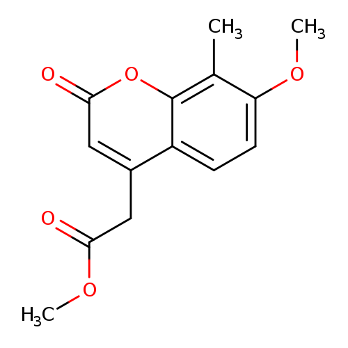 Methyl (7-methoxy-8-methyl-2-oxo-2h-chromen-4-yl)acetate