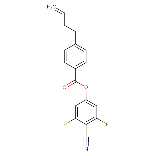 Benzoic acid, 4-(3-buten-1-yl)-, 4-cyano-3,5-difluorophenyl ester