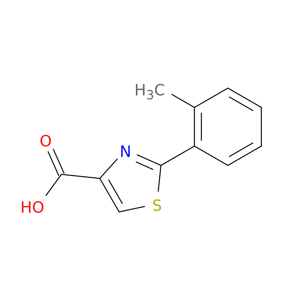2-(2-Methylphenyl)-1,3-thiazole-4-carboxylic acid