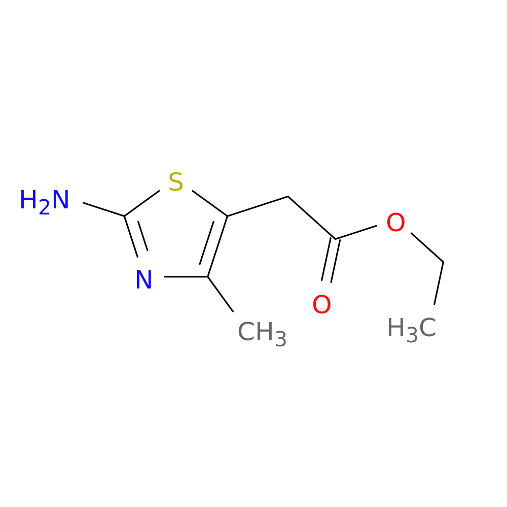 Ethyl 2-(2-amino-4-methyl-1,3-thiazol-5-yl)acetate
