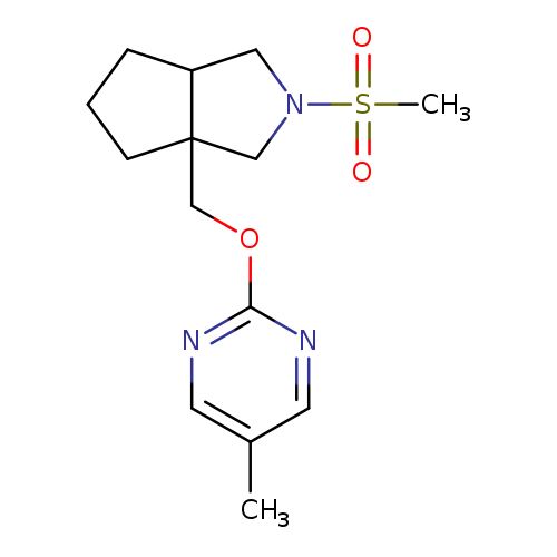 2-({2-methanesulfonyl-octahydrocyclopenta[c]pyrrol-3a-yl}methoxy)-5-methylpyrimidine