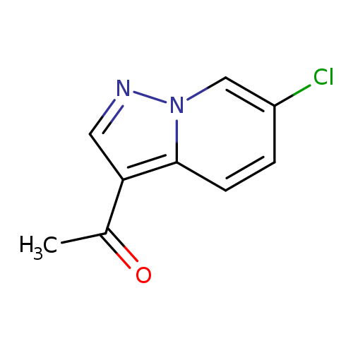 1-{6-chloropyrazolo[1,5-a]pyridin-3-yl}ethan-1-one