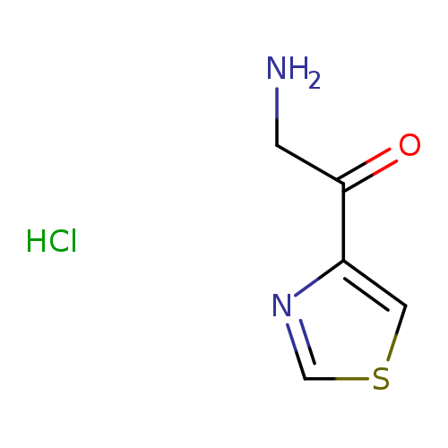 2-amino-1-(1,3-thiazol-4-yl)ethan-1-onehydrochloride