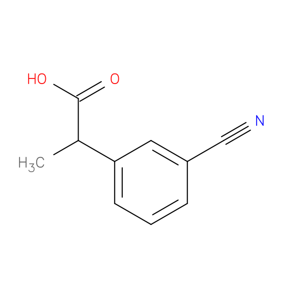 2-(3-Cyanophenyl)propanoic acid