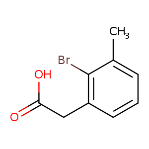 Benzeneacetic acid, 2-bromo-3-methyl-