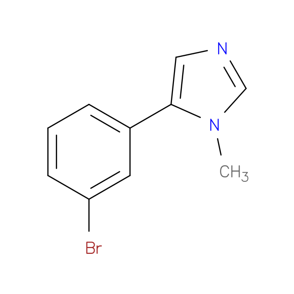 5-(3-Bromophenyl)-1-methylimidazole