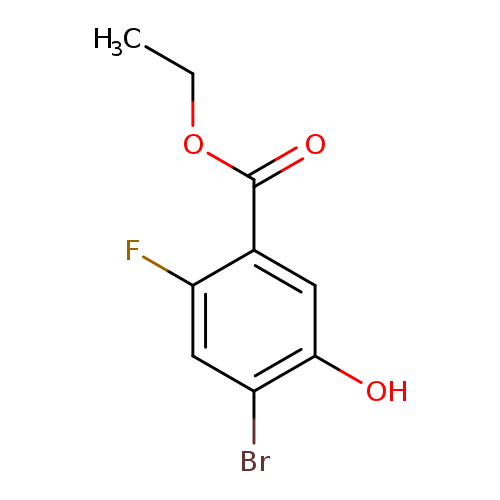 Ethyl 4-bromo-2-fluoro-5-hydroxybenzoate