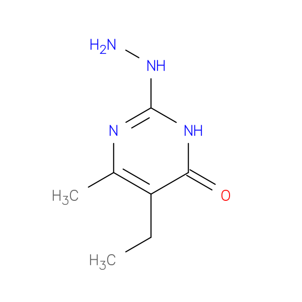 5-Ethyl-2-hydrazino-6-methylpyrimidin-4(3h)-one