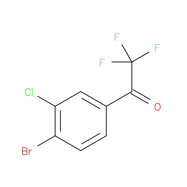 1-(4-Bromo-3-chlorophenyl)-2,2,2-trifluoroethan-1-one