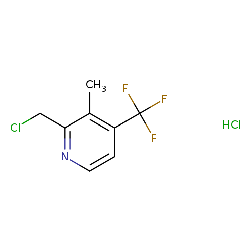 2-(chloromethyl)-3-methyl-4-(trifluoromethyl)pyridinehydrochloride