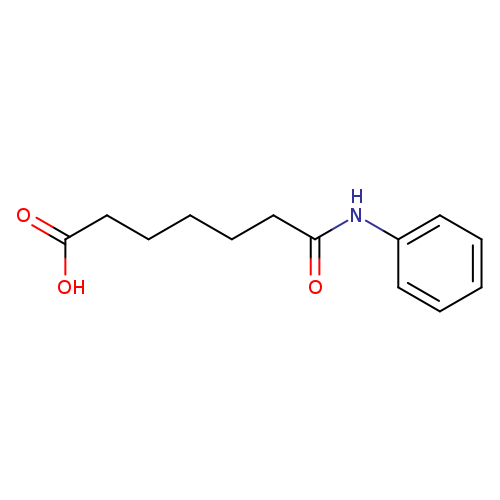 Heptanoic acid, 7-oxo-7-(phenylamino)-