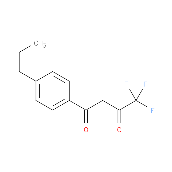 4,4,4-Trifluoro-1-(4-propylphenyl)-1,3-butanedione