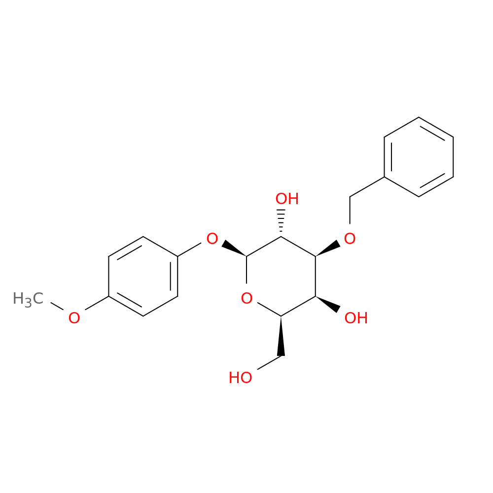 4-Methoxyphenyl 3-O-Benzyl-beta-D-galactopyranoside