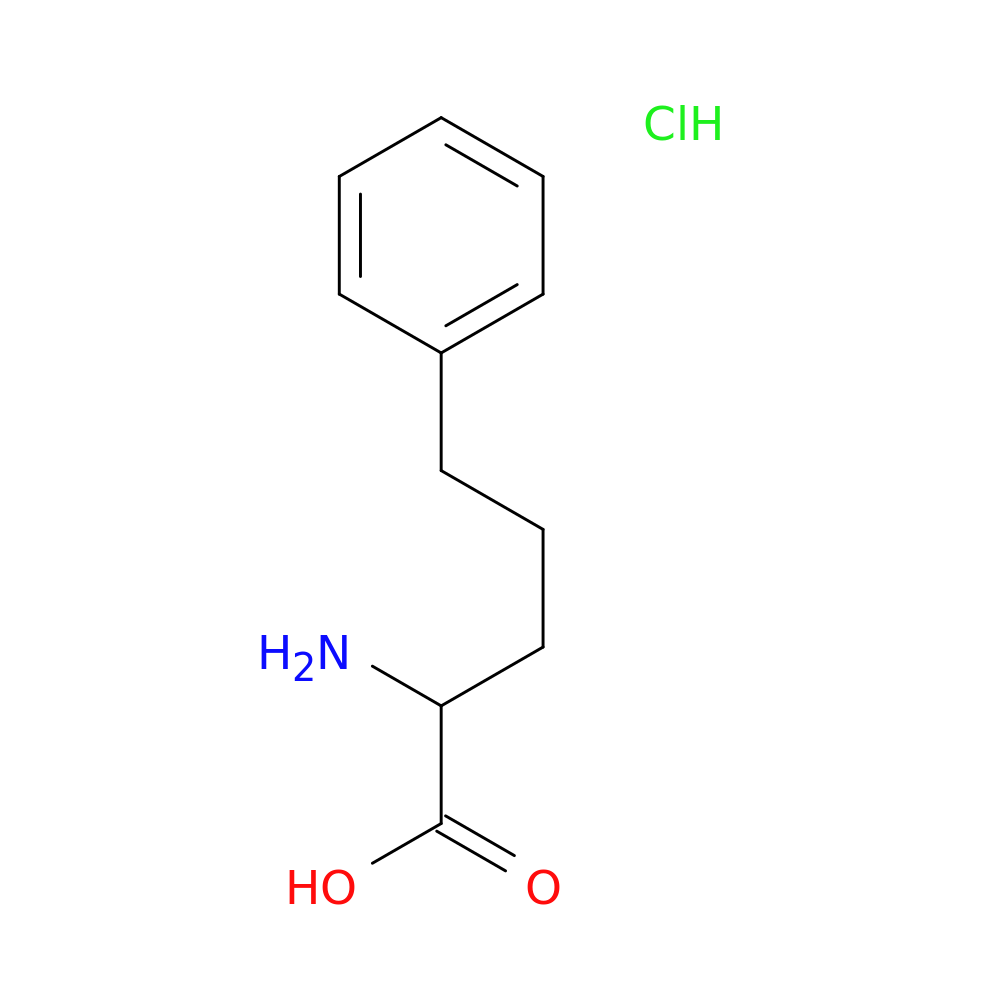 2-amino-5-phenylpentanoic acid hydrochloride