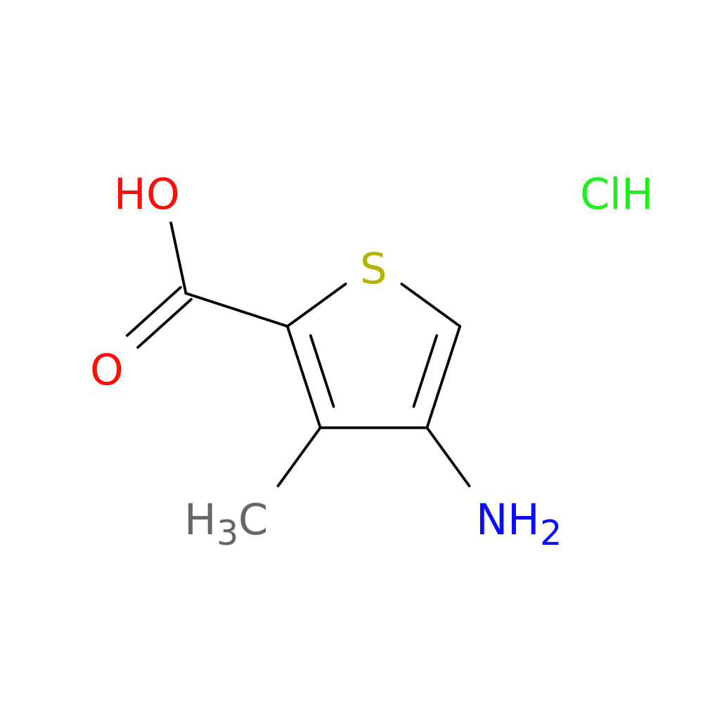 4-amino-3-methylthiophene-2-carboxylic acid hydrochloride