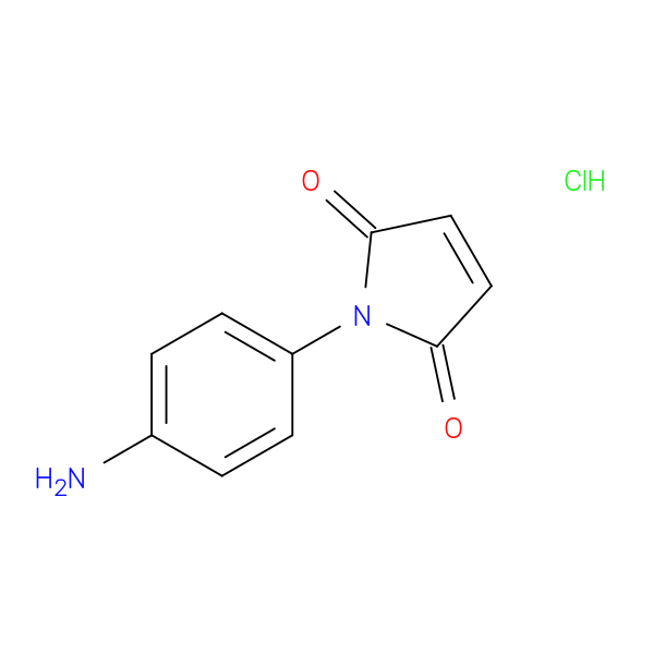 1-(4-aminophenyl)-2,5-dihydro-1H-pyrrole-2,5-dione hydrochloride