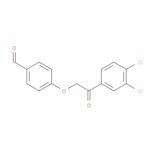 4-[2-(3,4-dichlorophenyl)-2-oxoethoxy]benzaldehyde