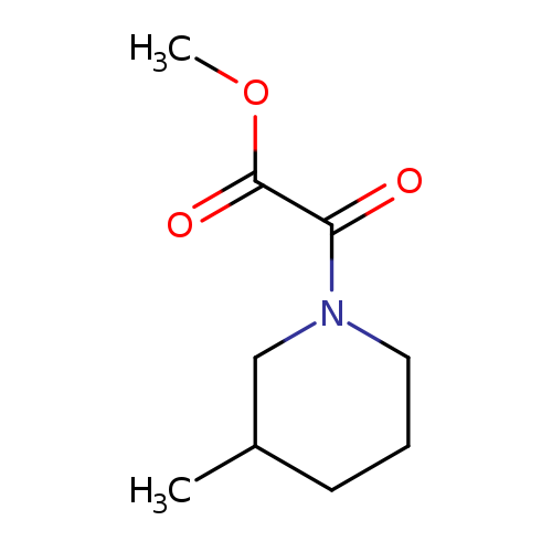 methyl 2-(3-methylpiperidin-1-yl)-2-oxoacetate