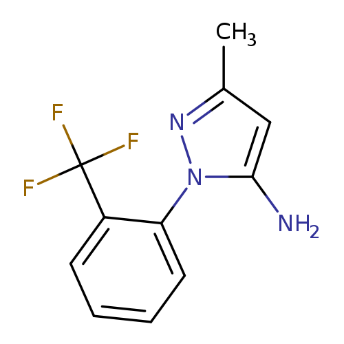 3-Methyl-1-[2-(trifluoromethyl)phenyl]-1h-pyrazol-5-amine