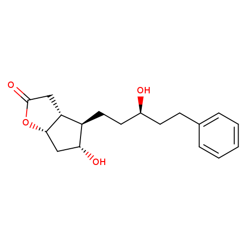 2H-Cyclopenta[b]furan-2-one, hexahydro-5-hydroxy-4-[(3R)-3-hydroxy-5-phenylpentyl]-, (3aR,4R,5R,6aS)-