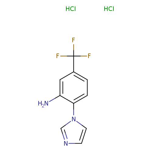 2-(1H-imidazol-1-yl)-5-(trifluoromethyl)aniline dihydrochloride