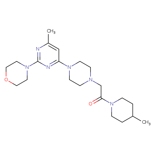 2-{4-[6-methyl-2-(morpholin-4-yl)pyrimidin-4-yl]piperazin-1-yl}-1-(4-methylpiperidin-1-yl)ethan-1-one