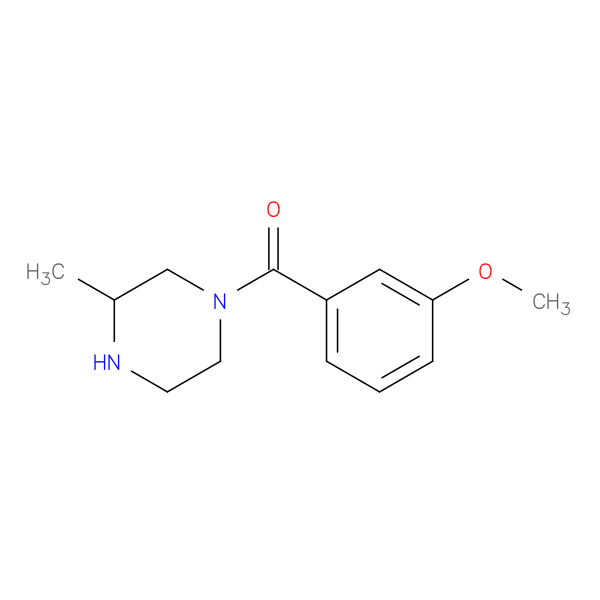 1-(3-methoxybenzoyl)-3-methylpiperazine