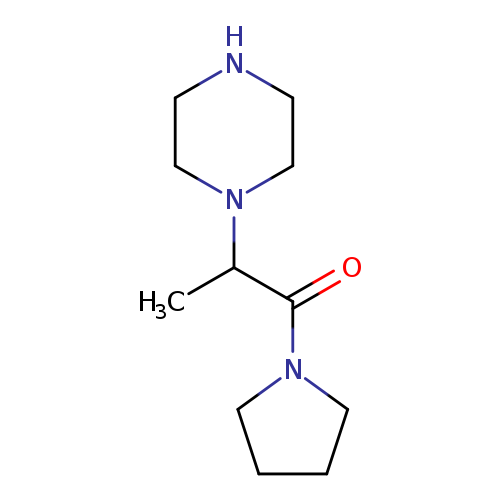 2-(Piperazin-1-yl)-1-(pyrrolidin-1-yl)propan-1-one