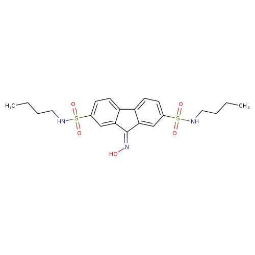 N2,N7-dibutyl-9-(hydroxyimino)-9H-fluorene-2,7-disulfonamide