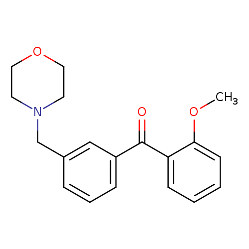 2-Methoxy-3'-morpholinomethyl benzophenone