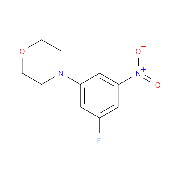 4-(3-fluoro-5-nitrophenyl)morpholine