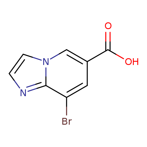 IMidazo[1,2-a]pyridine-6-carboxylic acid, 8-broMo-
