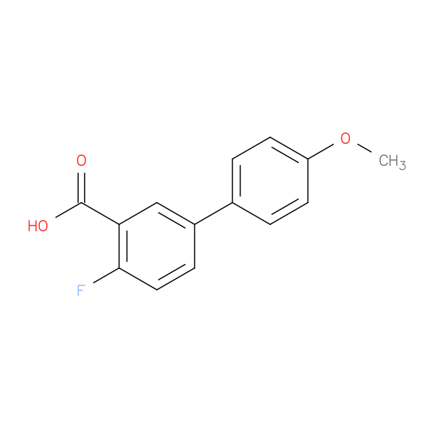 2-Fluoro-5-(4-methoxyphenyl)benzoic acid