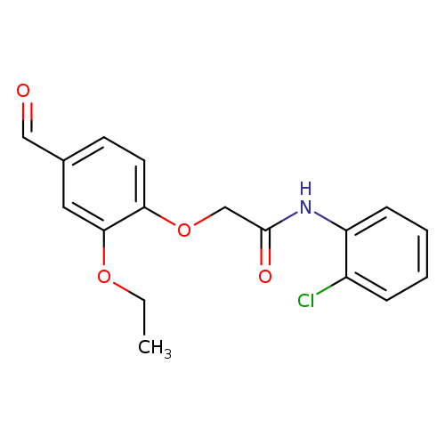 N-(2-Chlorophenyl)-2-(2-ethoxy-4-formylphenoxy)acetamide